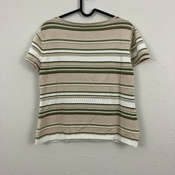 90s striped knit shirt - Picture 4 of 7
